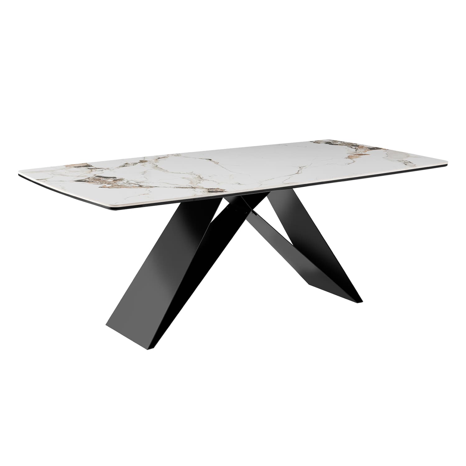 DINING TABLE CATAN "PATEK PHILIPPE" SINTERED STONE TOP 200x100x75Hcm.