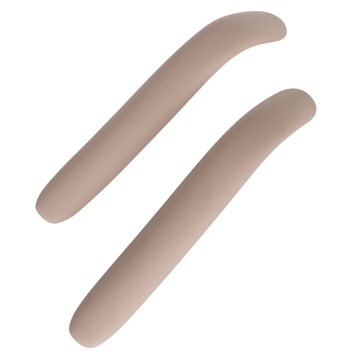 REPLACEMENT 2PCS SET ARM COVERS FOR OFFICE CHAIRS BEIGE PU