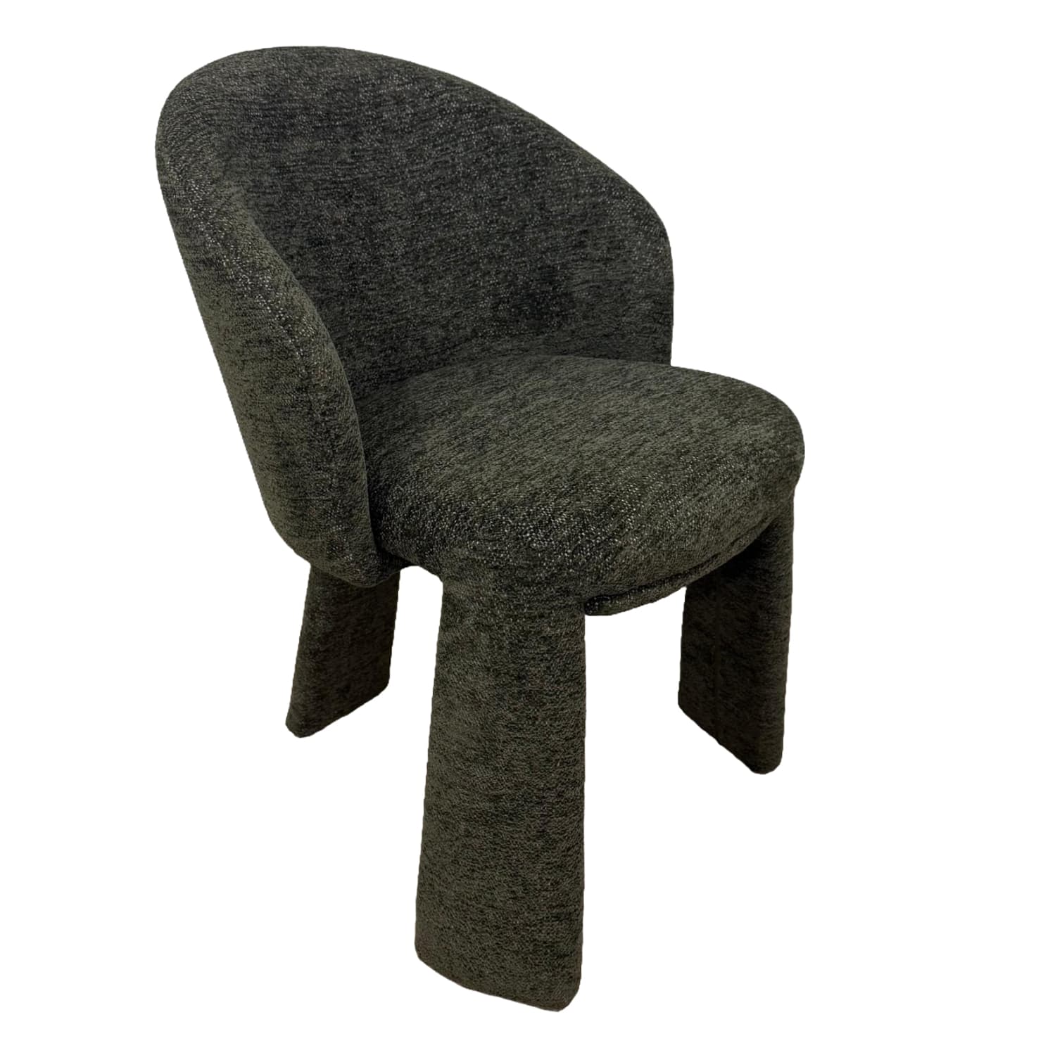 DINING CHAIR BUSEL GREEN FABRIC 55x60x80Hcm.