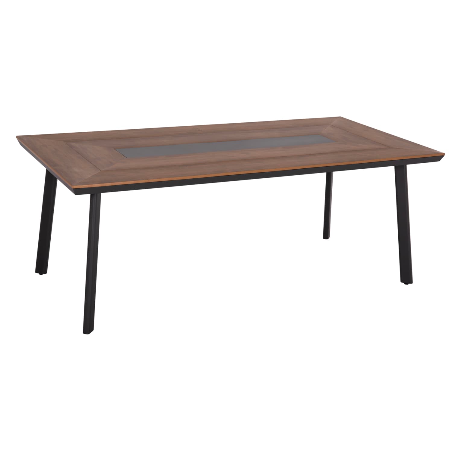 Aluminum Table with polywood 200x100 Grey