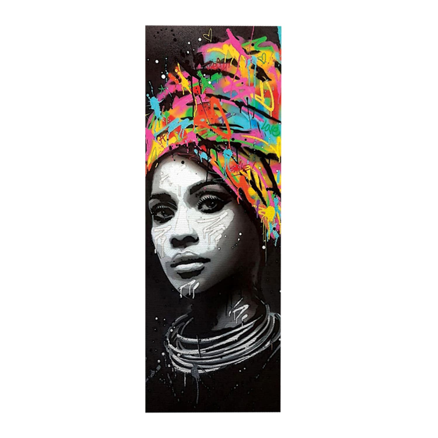 ПЛАТНО GIRL WITH TURBAN 80X3X30 cm.