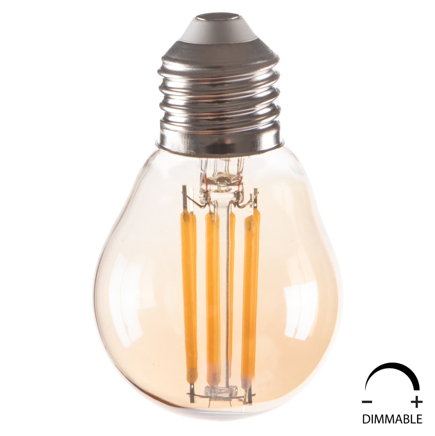 LIGHT BULB LED FILAMENT 6W E27 3000K GOLD DIMMABLE