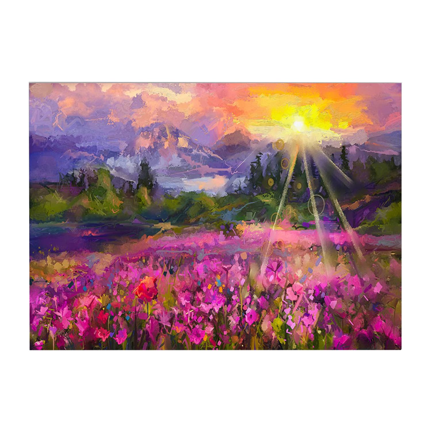 ЅИДНА СЛИКА СЕРИЈА GOBI ИСПЕЧАТЕНО ПЛАТНО 70x3(дебелина)x50Hcm.