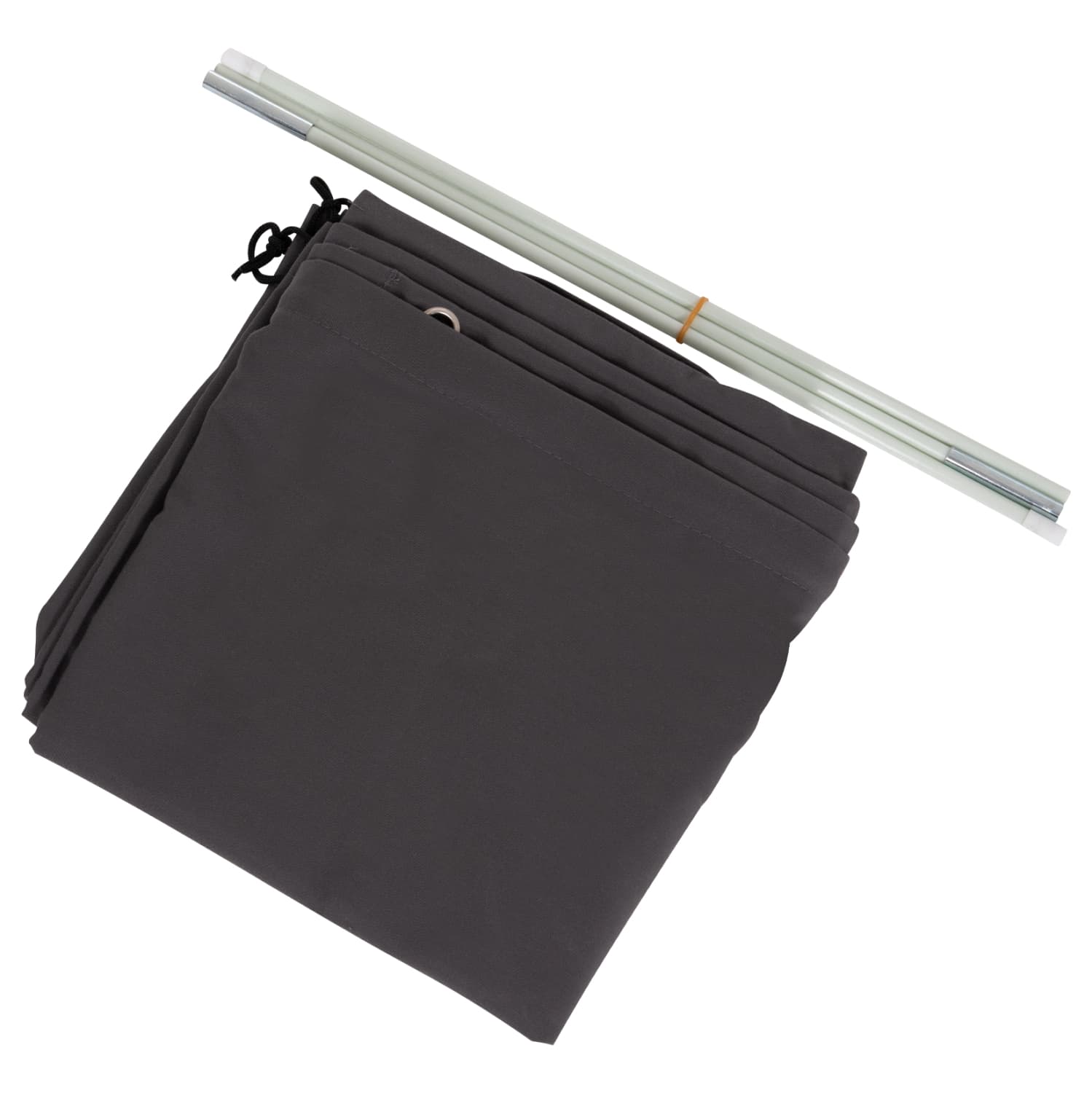 COVER FOR PROFESSIONAL 3X4m UMBRELLA - SPUN POLYESTER IN GREY