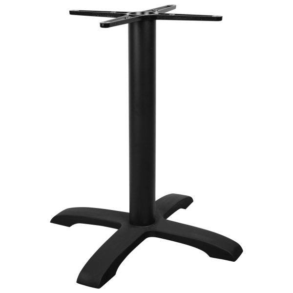 Леано железо 4 нозе Црни вкрстени 45x45 HM406