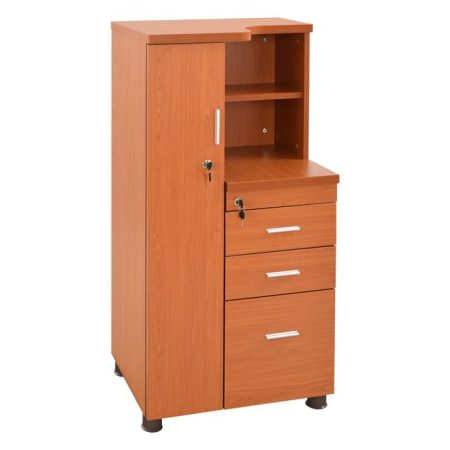 Професионален канцелариски ормар-долф во боја на цреша HM2052.03L 60x46x120