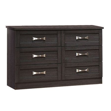 Тоалет со фиоки HM317.01 со 6 фиоки Зебрано 120x40x76cm